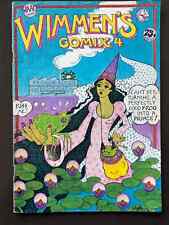 Wimmen's Comix #4 VF/NM 9.0 - LGBTQA - Trans Story - 1st Print Underground Comic picture