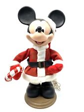 Vintage Santas Best Holiday Animated Candy Cane Mickey Mouse Disney 1996 picture
