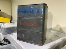 RARE ORIGINAL WWII GERMAN MOTORCYCLE 10 LITER PETROL GAS CAN picture