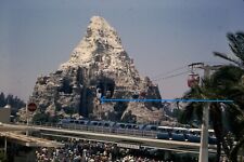 1968 35mm Slide Disneyland Matterhorn Monorail Skyway Peoplemover #1082 picture