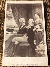 19th c. CDV George Washington & Family - Print picture