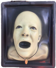 Vintage 1994 R. Marino 3D SCREAMING MAN Glow In The Dark Illusions Wall Hanging picture