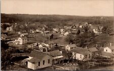 1907 Real Photo Postcard View of Albany, Wisconsin Looking West picture