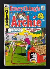 EVERYTHING'S ARCHIE #8 Nice Copy Betty and Veronica 68 Page Giant 1970 picture