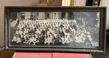 Vintage Antique 1926 Panoramic Photograph Bloomington Indiana School Graduation picture
