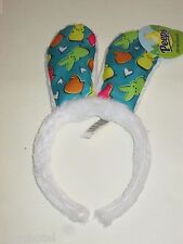 MARSHMALLOW PEEPS ICONIC EASTER CANDY CHICK & BUNNY PLUSH EARS HEADBAND BLUE  picture