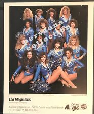 1989 Promotional reproduction Photo The Magic Girls cheerleaders from basketball picture