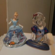Disney Princess Snow White & Cinderella Two Brandford Mint picture