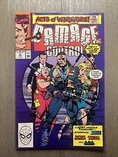 Rare Damage Control #4 Marvel 1990 Acts of Vengeance-SHIELD CPT AMERICA THOR picture
