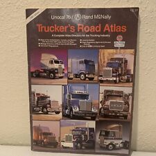 Vintage Unocal 76 Rand McNally 1987 Edition Truckers Road Atlas picture