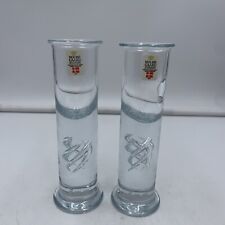 2 Holme Gaard High Life Shot Cordial Glasses With LM Branding *See Details* picture