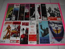 Deadpool Merc with a Mouth 2009 series 1-13 NM high grade Marvel complete set 7 picture