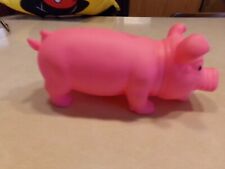 Animolds Oinking Pink Plastic Pig Toy Squeeze  picture