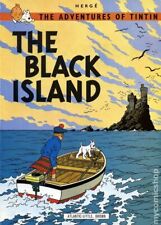 Adventures of Tintin The Black Island GN #1-REP VG 1988 Stock Image Low Grade picture