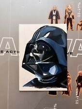 2012 Topps Star Wars Galactic Files Darth Vader 1/1 Sketch Card Kevin Graham picture
