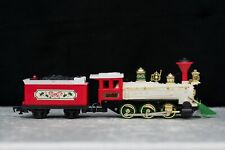 New Santas Musical Express Train Set Christmas Holiday Complete Working picture