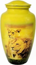 Tiger Decorative Urns Human Ashes Adult Keepsake Female & Male, Urns For Ashes picture