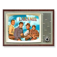LARAMIE TV Show Classic TV 3.5 inches x 2.5 inches FRIDGE MAGNET picture