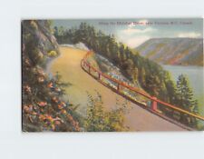 Postcard Along the Malahat Drive Near Victoria British Columbia Canada picture