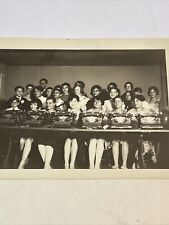 REAL PHOTO TYPEWRITER CLASS 1930 FIVE POINT picture