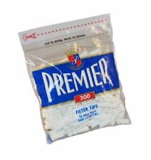 PREMIER FILTER TIPS 200 PIECE BAG - NEW - FREE EXPRESS SHIPPING picture
