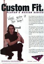 1999 Print Ad of Vater Drumsticks w Virgil Donati picture