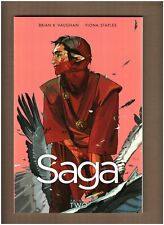 Saga Volume Two Graphic Novel Softcover Image Brian K. Vaughan 2014 NM- 9.2 picture