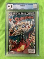 DEATH OF SUPERMAN #76 CGC 9.6 FUNERAL FOR A FRIEND #4 30th ANNIVERSARY  picture