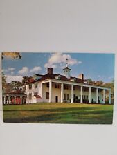 Vintage Unused Postcard George Washington's Mansion Mt Vernon by Potomac River picture