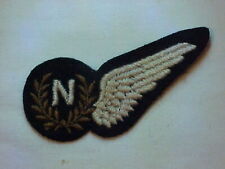 ORIG'L & VG+ Cond. RAF Navigator Wing Never Sewn On Uniform SALE PRICED picture