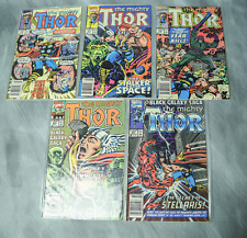 Lot of 5 Vintage 90's The Mighty Thor Comics Copper Age Marvel comic books picture
