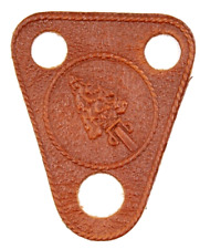 Leather Three Hole Order of the Arrow Neckerchief Slide Arrowhead Boy Scouts BSA picture