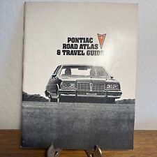 1977 PONTIAC Road Maps of America Atlas - Promo Iem Dealership Vintage picture