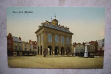 Vintage c1919 Postcard a: Town Hall Abingdon England UK picture