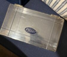 Vintage Pfizer Plastic Hinged Box, Approx 11”x6”x2”Super rare picture