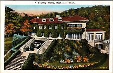 Rochester MN-Minnesota, A Country Home Vintage Souvenir Postcard picture