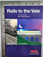 Rails To The Vale The Story Of The Glamorgan Line 1997 PB Railway Development picture