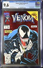 Venom: Lethal Protector (1993) #1 CGC NM+ 9.6 White Pages Red Foil Variant picture