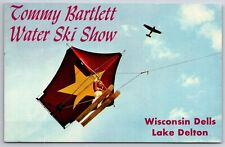 Wisconsin Dells~Tommy Bartlett Water Ski Show~Airplane~Kite~Lake Delton~1950s picture