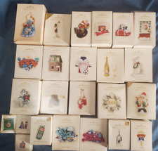 Lot Of 24 Hallmark Keepsake  Ornaments In Boxes  ** See Pictures Mixed Lot ** picture