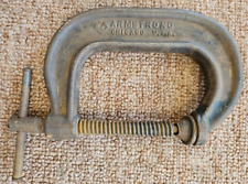 Armstrong 3” Drop Forged C-Clamp No. 403 Chicago, IL. USA picture