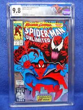 Spider-Man Unlimited 1 - Carnage - Custom New York City Label - Graded CGC 9.8 picture