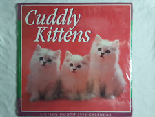 Cuddly Kittens 1996 Calendar - same as 2024  12x12 color photo RARE picture