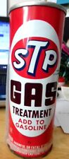 Vintage Unopened 1976 STP Gas Treatment Can 8oz w Plastic Funnel Form, nice picture