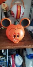 Vintage Mickey Mouse Light Up Jack O Lantern Halloween Pumpkin Blow Mold 🐭 picture