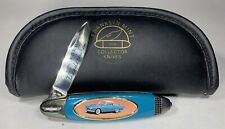 Franklin Mint Collectors Folding Pocket Knife 1956 Ford Thunderbird w/ Case picture
