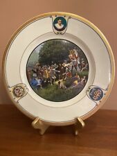 VTG Lord Baltimore Hotel Maryland Restaurant Plate Onondaga Pottery FB Mayer picture
