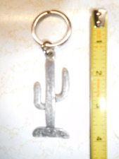 Saguaro Cactus South West 2-1/2 inch Metal KeyChain picture