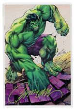 Hulk #7 (Jul 2022, Marvel) Signed by J Scott Campbell, Virgin Variant B, 1:100 picture
