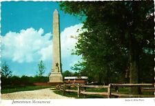 Vintage Postcard 4x6- THE JAMESTOWN MONUMENT, JAMESTOWN, VA. 1960-80s picture
